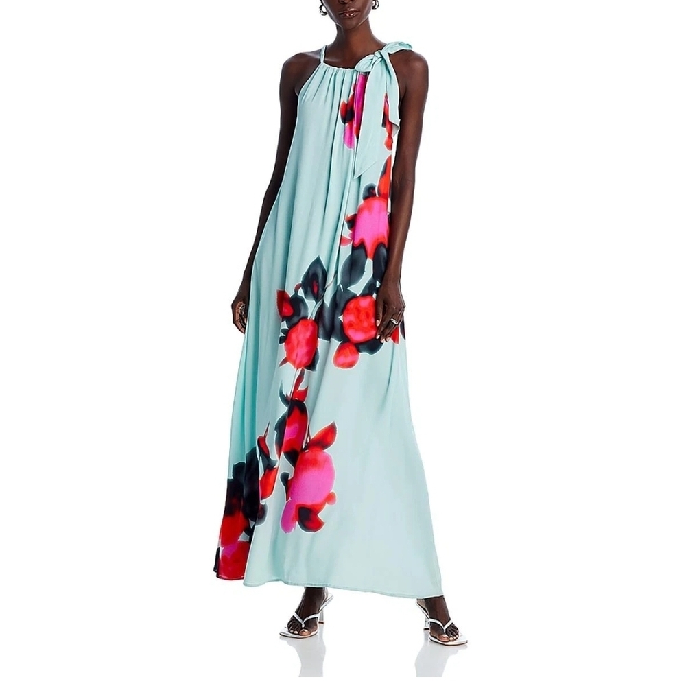 Essentiel Antwerp Womens Green Sleeveless Maxi Casual Maxi Dress Size 36/ M‎ NWT